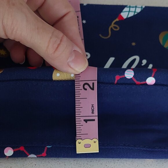 Kiehl's Since 1851 Blue Holiday Cosmetic Make-up Zip Case (NWOT) - Picture 16 of 16